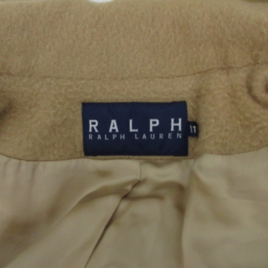 Ralph Lauren(ラルフローレン)のラルフローレン ベルテッドコート ウール ベージュ 11 約L IBO48 レディースのジャケット/アウター(その他)の商品写真