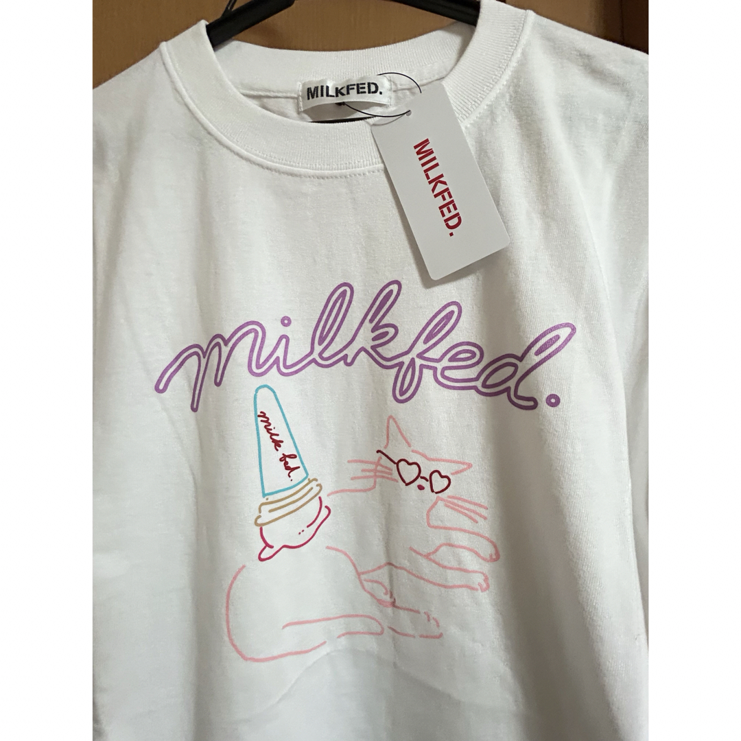 MILKFED.(ミルクフェド)のMILKFED Tシャツ レディースのトップス(Tシャツ(半袖/袖なし))の商品写真