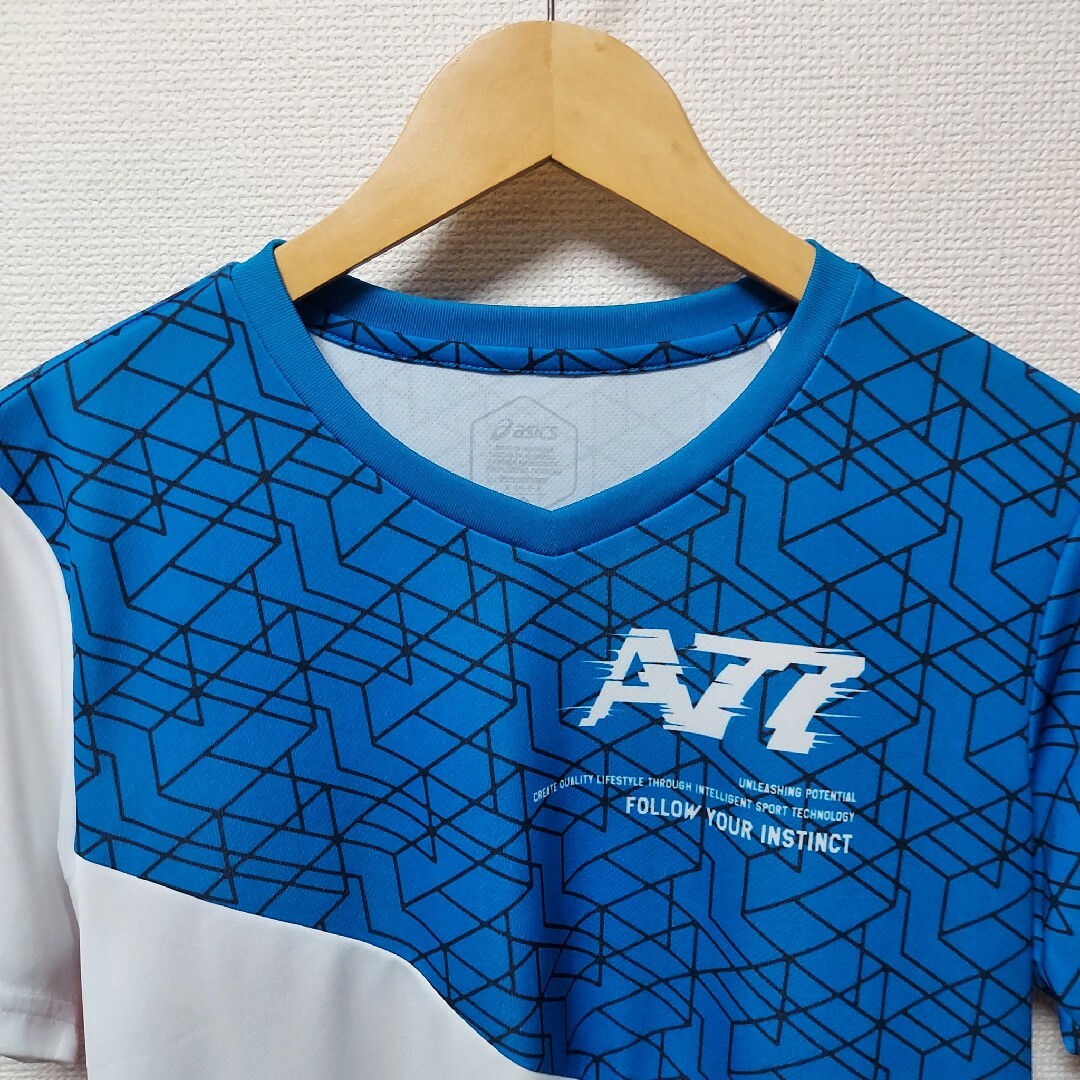 asics(アシックス)のASICS　アシックス　未使用　メンズ　Sサイズ　バレーボールウェア　半袖 スポーツ/アウトドアのスポーツ/アウトドア その他(バレーボール)の商品写真