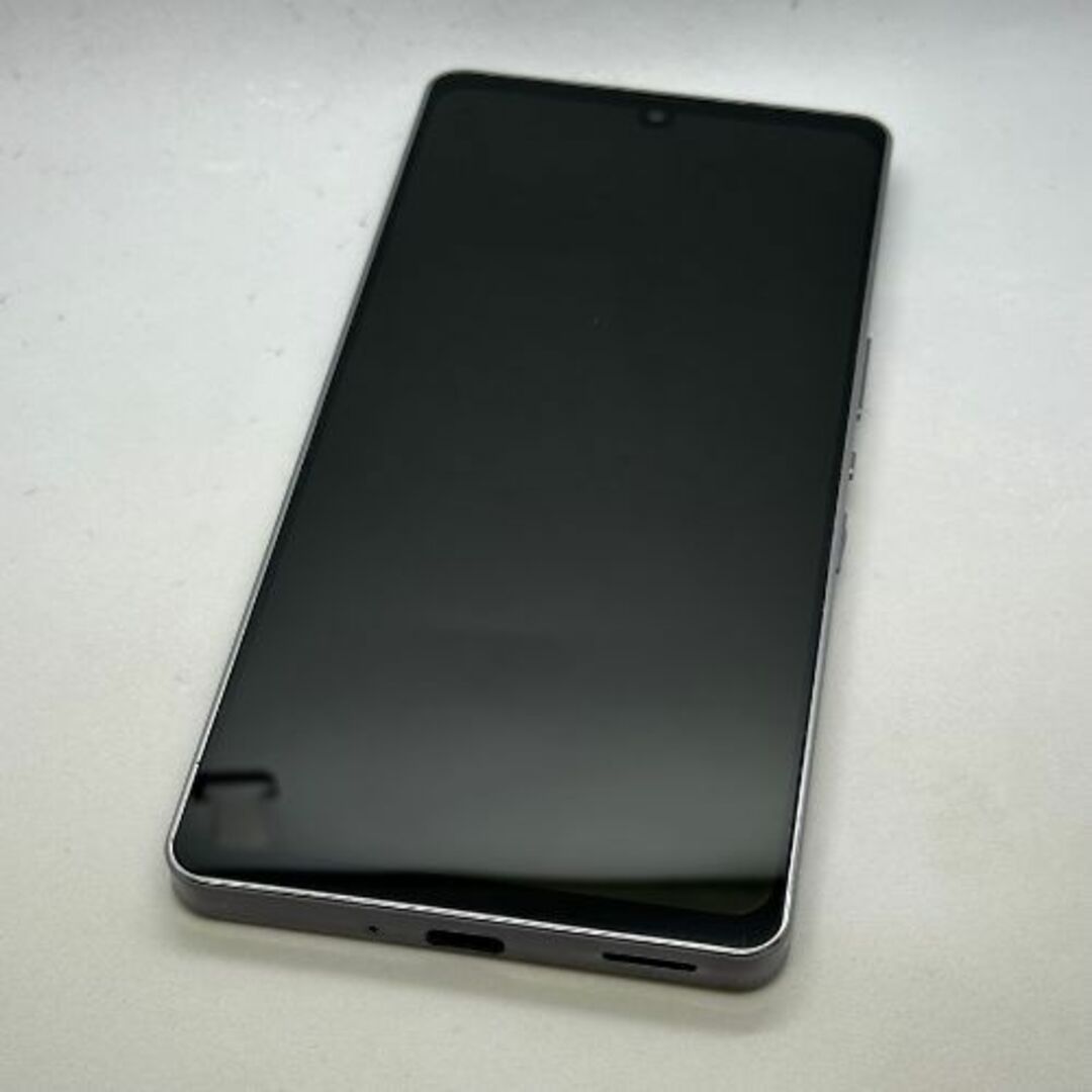 【中古Dランク】au AQUOS zero6 SHG04 ブラック SIMロック解除済 【7日間保証】 スマホ/家電/カメラのスマートフォン/携帯電話(スマートフォン本体)の商品写真