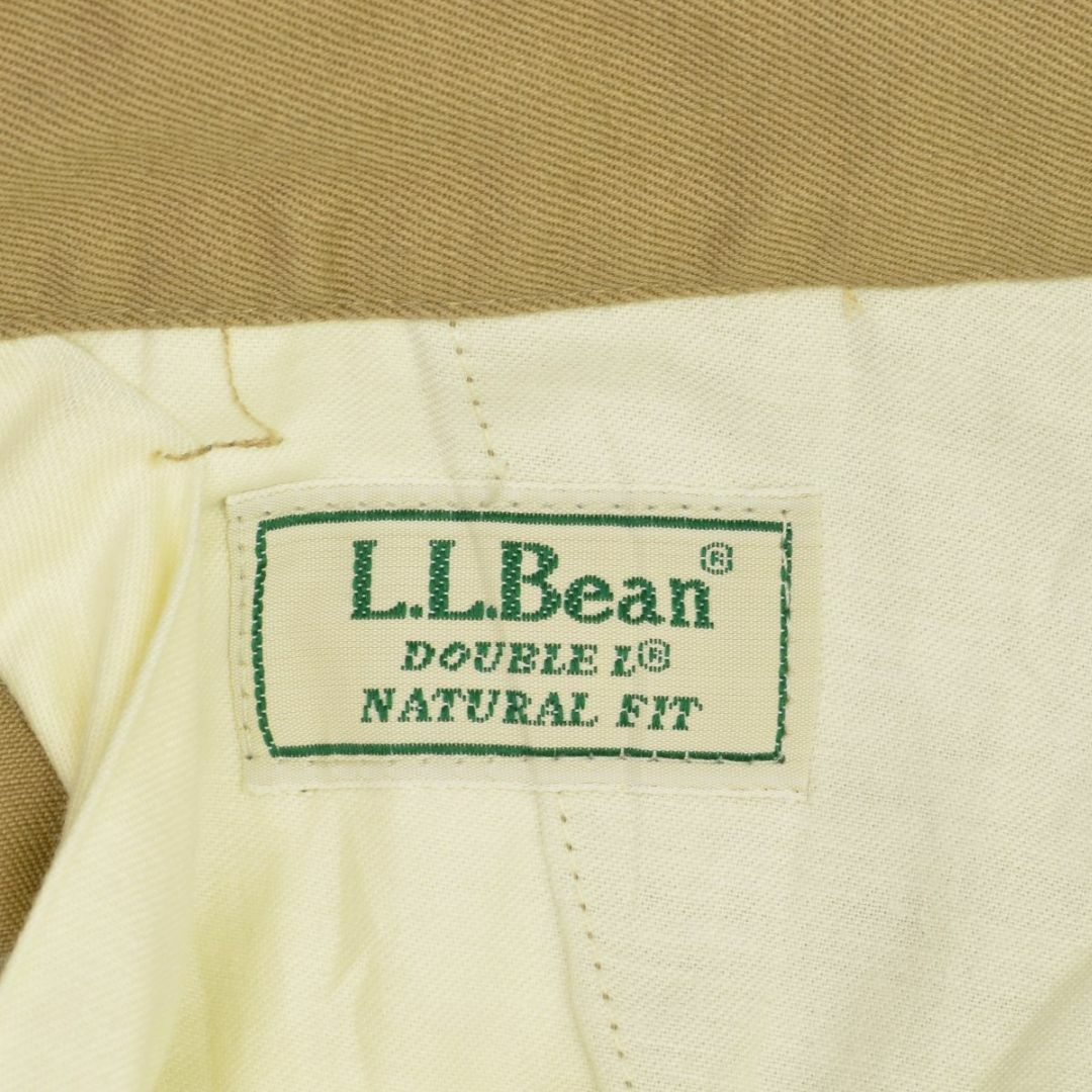L.L.Bean(エルエルビーン)の【L.L.BEAN】DOUBLE L NATURAL FIT 2タックチノパンツ メンズのパンツ(チノパン)の商品写真