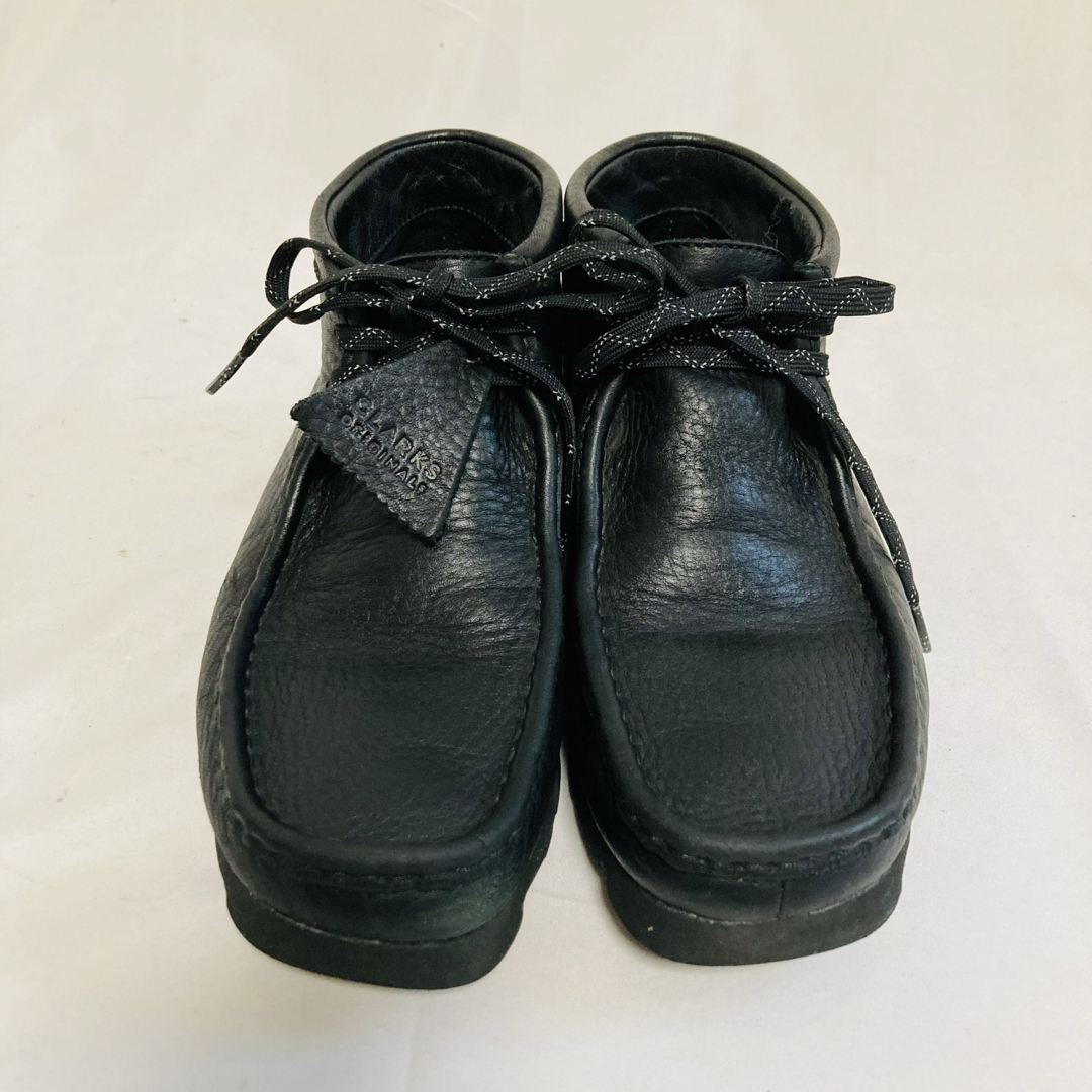 Clarks(クラークス)のClarks クラークス　ワラビー　GORE-TEX ゴアテックス　レザー　黒 メンズの靴/シューズ(スリッポン/モカシン)の商品写真
