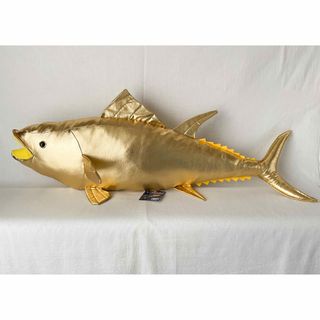 リアン(Lian)の新品タグ付き◆金のマグロBIGぬいぐるみ魚ゴールド縁起物釣り(ぬいぐるみ)