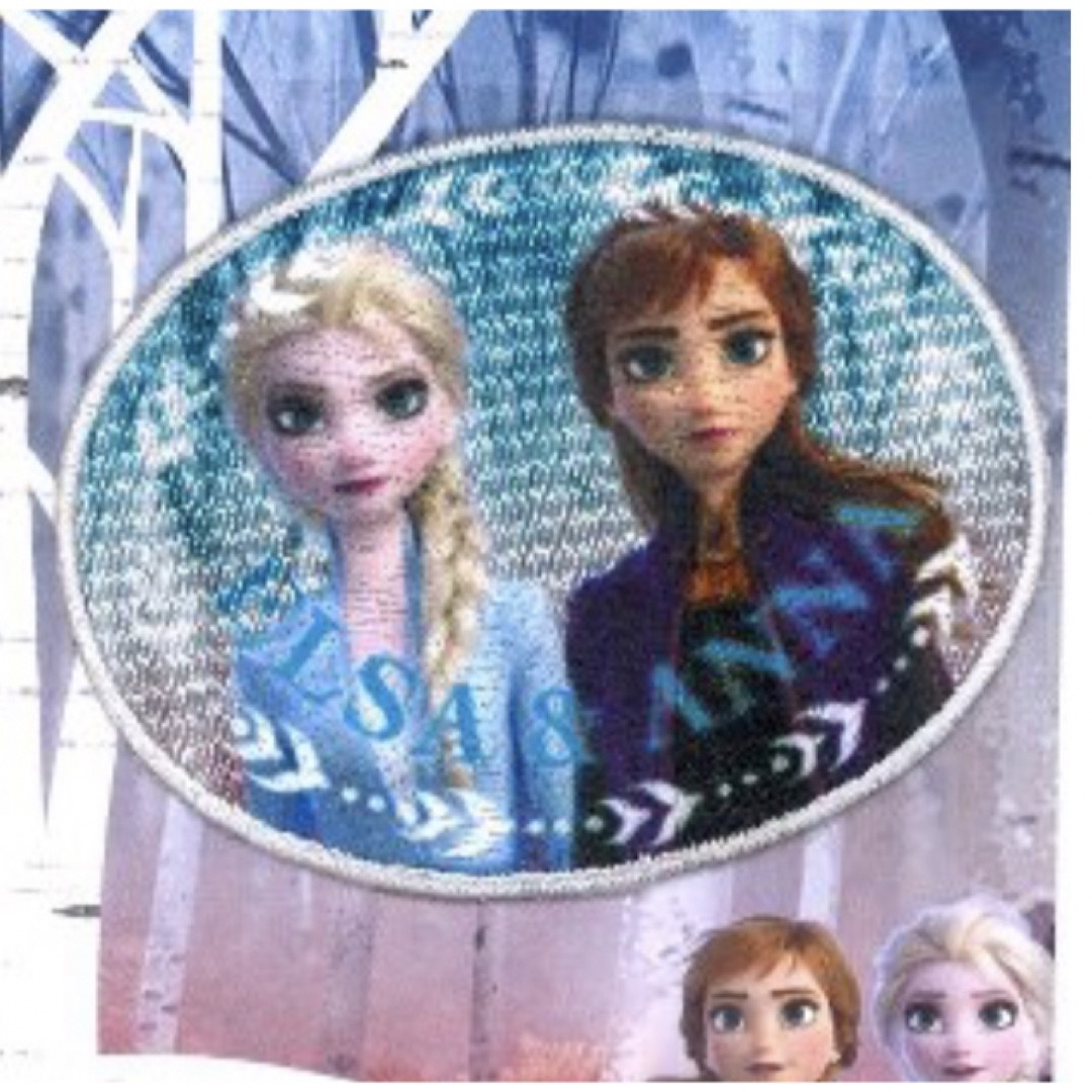 アナと雪の女王(アナトユキノジョオウ)のアナと雪の女王 オラフ 刺繍ワッペン  エルサ&アナ シールワッペン アナ雪 ハンドメイドの素材/材料(各種パーツ)の商品写真