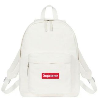 シュプリーム(Supreme)の207 21FW   Supreme Canvas Backpack white(バッグパック/リュック)