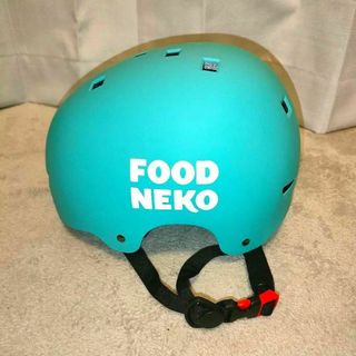 FOODNEKO ヘルメット フードネコ ヘルメット 自転車 災害用 エメラルド(その他)