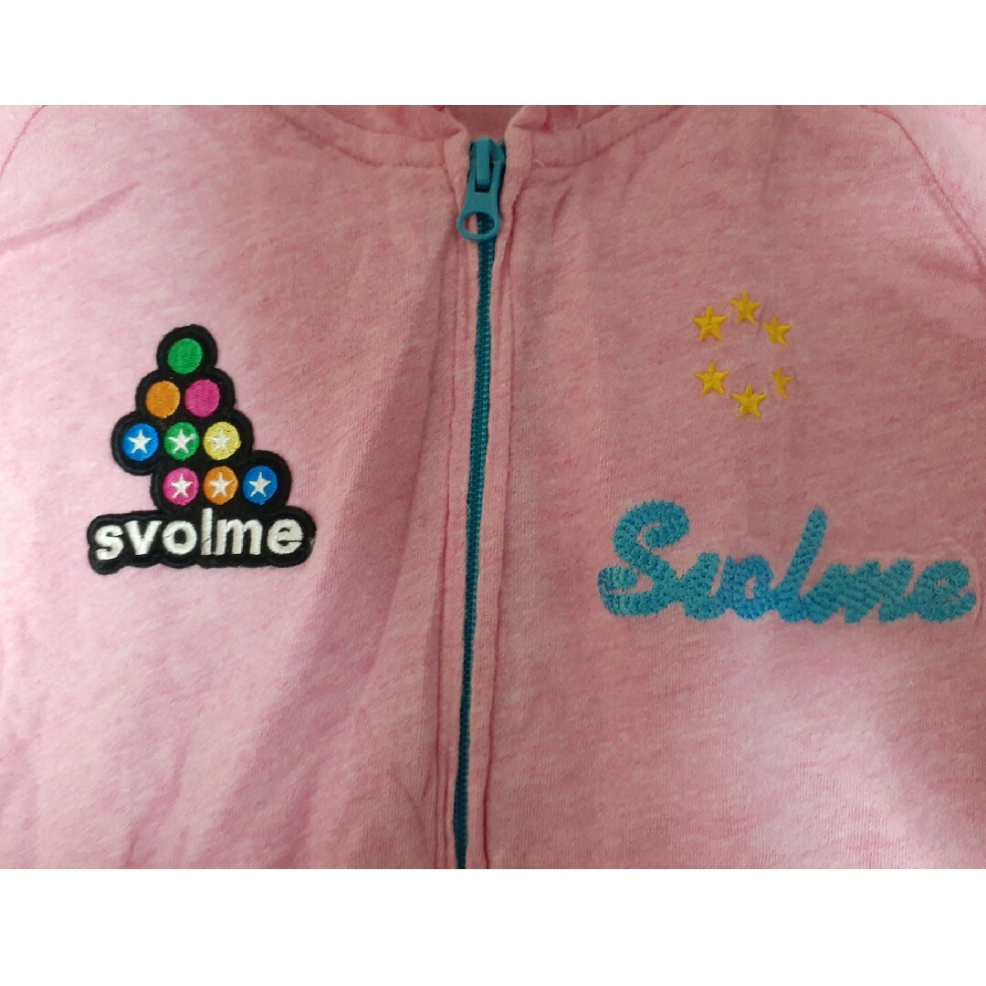 Svolme(スボルメ)のスボルメ 霜降りピンクパーカーＳ サッカー フットサル スポーツ/アウトドアのサッカー/フットサル(ウェア)の商品写真