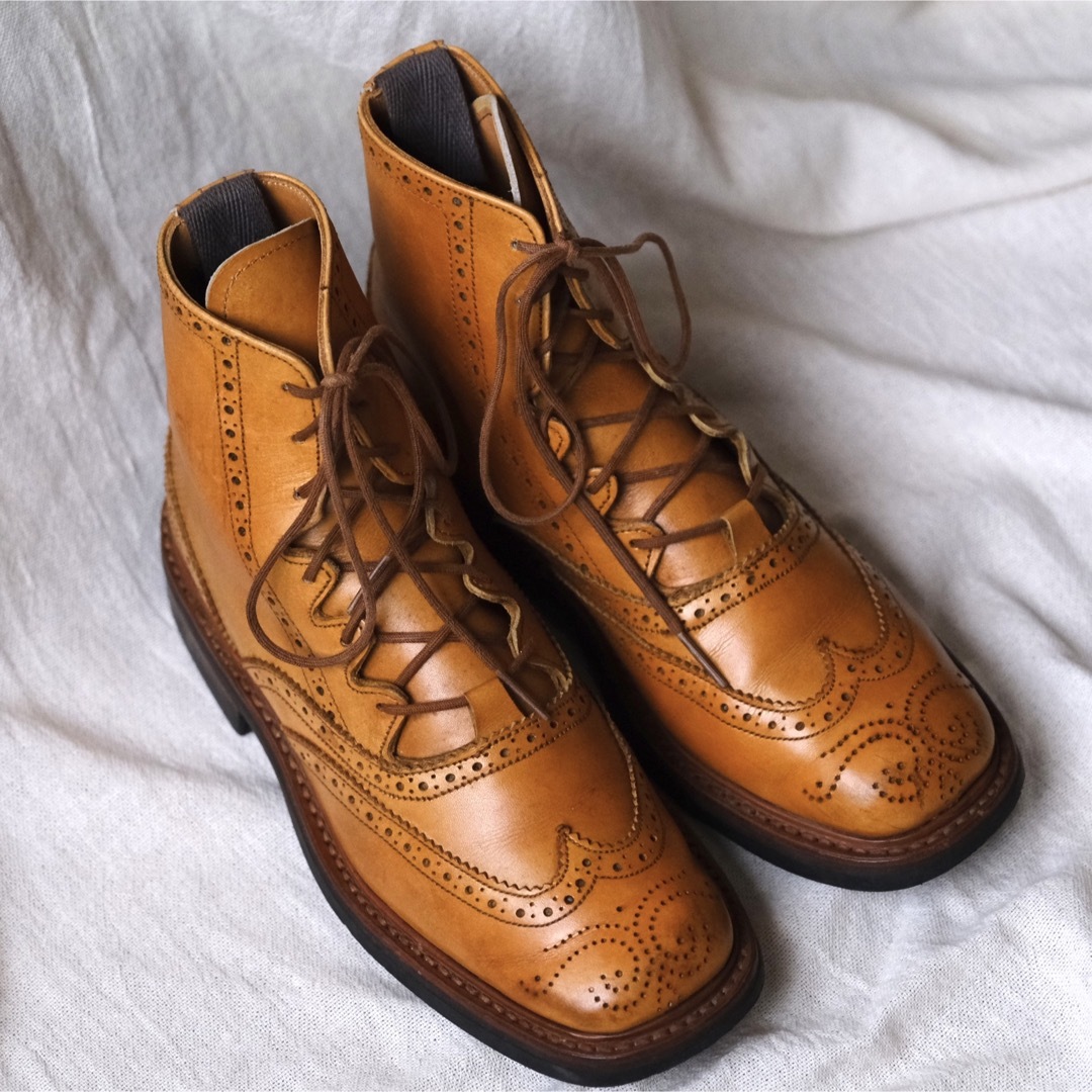 Trickers(トリッカーズ)のTricker's JACK COLLECTION カントリーギリーブーツ茶4 レディースの靴/シューズ(ブーツ)の商品写真