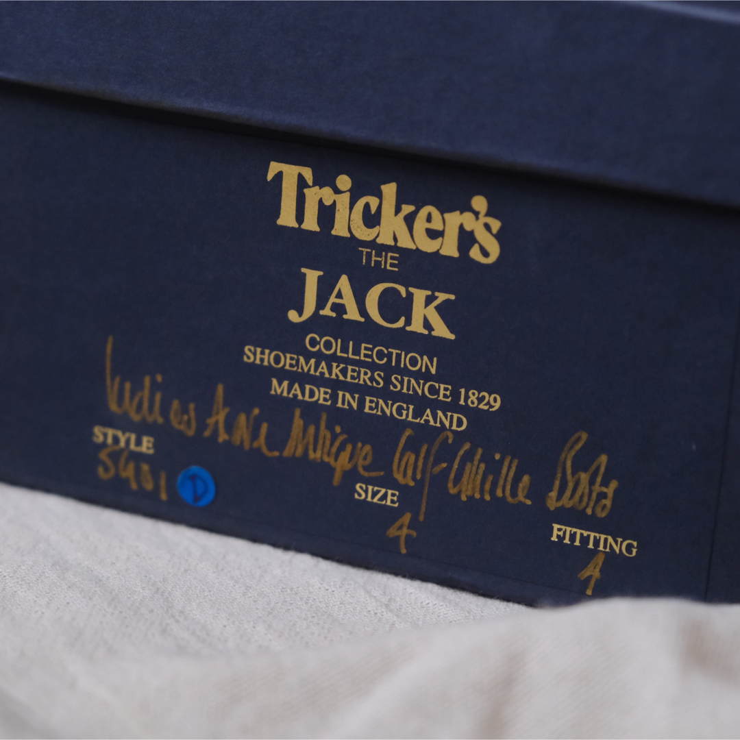 Trickers(トリッカーズ)のTricker's JACK COLLECTION カントリーギリーブーツ茶4 レディースの靴/シューズ(ブーツ)の商品写真