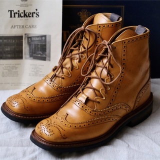 トリッカーズ(Trickers)のTricker's JACK COLLECTION カントリーギリーブーツ茶4(ブーツ)