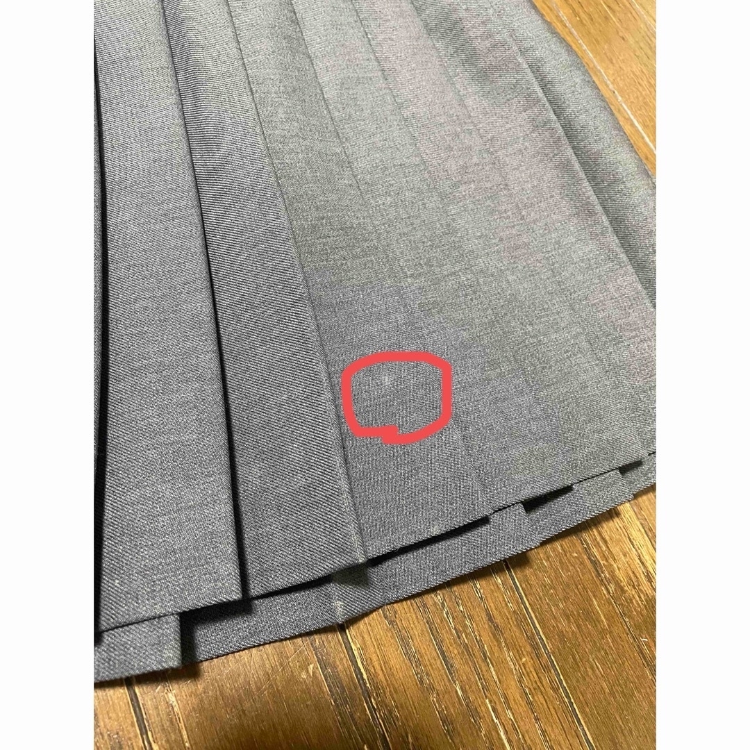 プリーツスカート　制服 レディースのスカート(ミニスカート)の商品写真