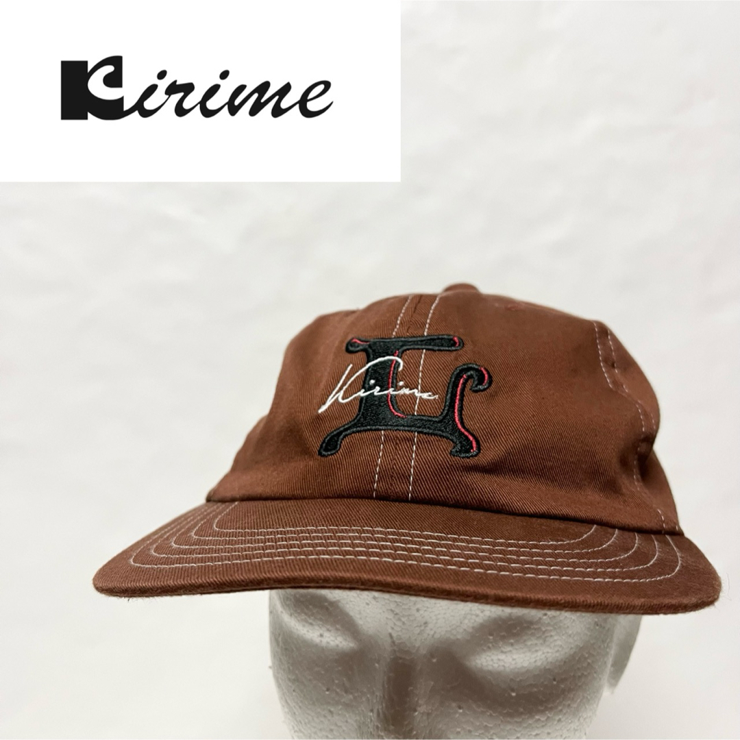 KIRIME Cap Brown メンズの帽子(キャップ)の商品写真