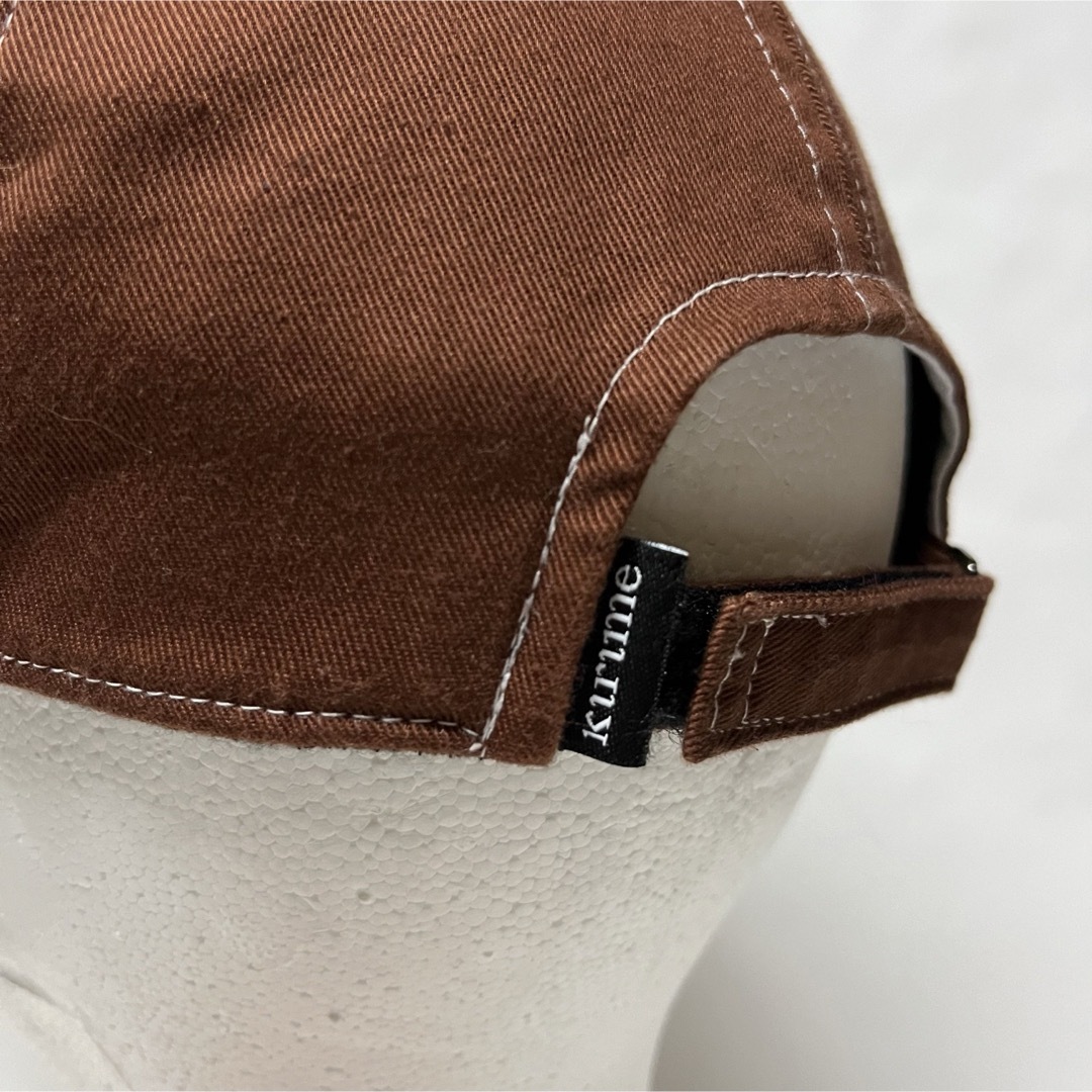 KIRIME Cap Brown メンズの帽子(キャップ)の商品写真