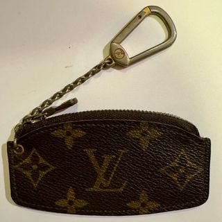 ルイヴィトン(LOUIS VUITTON)の希少 正規 ルイ ヴィトン モノグラム コインケース 小銭入れ ポーチ 財布(コインケース/小銭入れ)