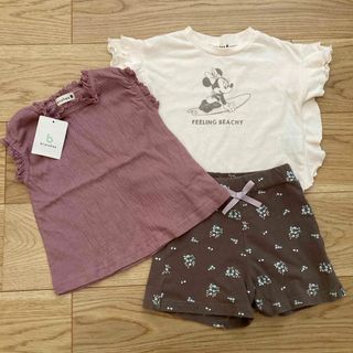 ブランシェス(Branshes)の女の子90（100）セット(Tシャツ/カットソー)