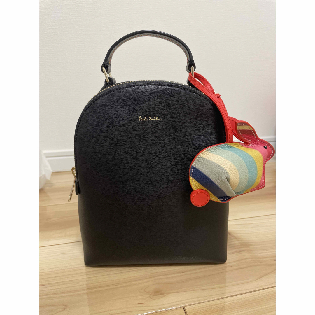 Paul Smith(ポールスミス)の【値下げ】新品級ポールスミス　ミニリュック　ラビットチャーム レディースのバッグ(リュック/バックパック)の商品写真