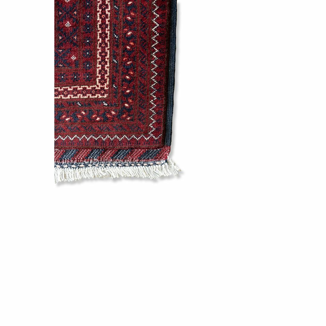 IDEE(イデー)の192 x 112cm トライバルラグ トルクメン 手織り 絨毯 バルーチ  インテリア/住まい/日用品のラグ/カーペット/マット(ラグ)の商品写真