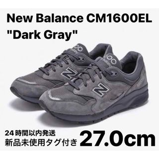 ニューバランス(New Balance)の【完売品】New Balance CM1600EL "Dark Gray"(スニーカー)