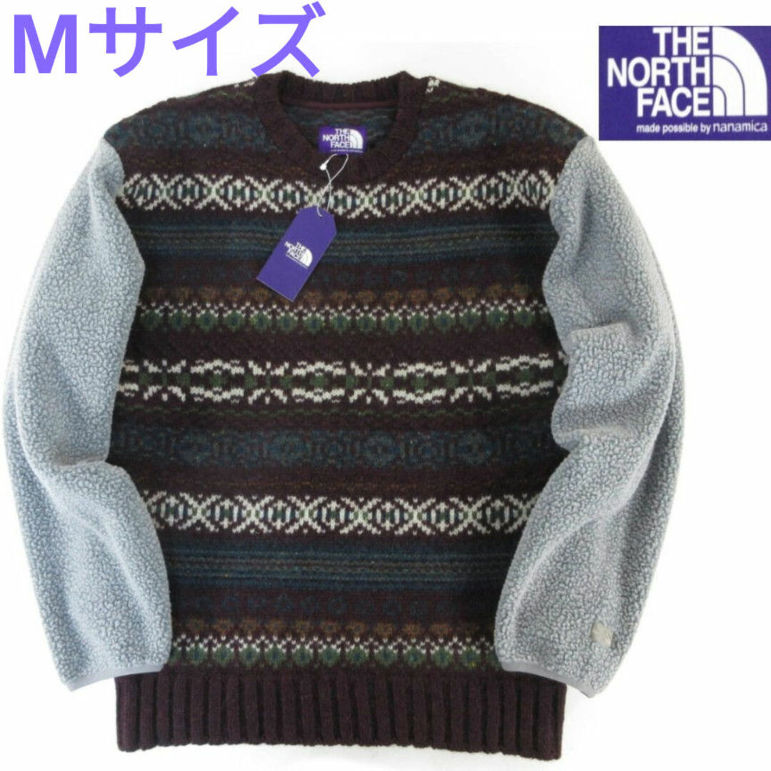 THE NORTH FACE(ザノースフェイス)の218　定3.5万 　ノースフェイス　フィールド クルーネック セーター M メンズのトップス(ニット/セーター)の商品写真