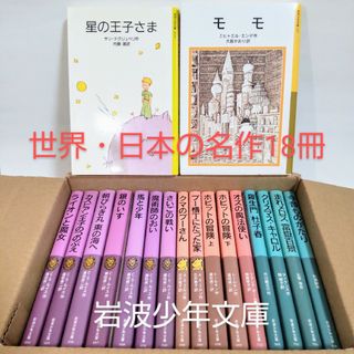 岩波少年文庫 18冊セット モモ ナルニア国物語 ホビット プーさん他 匿名配送(文学/小説)