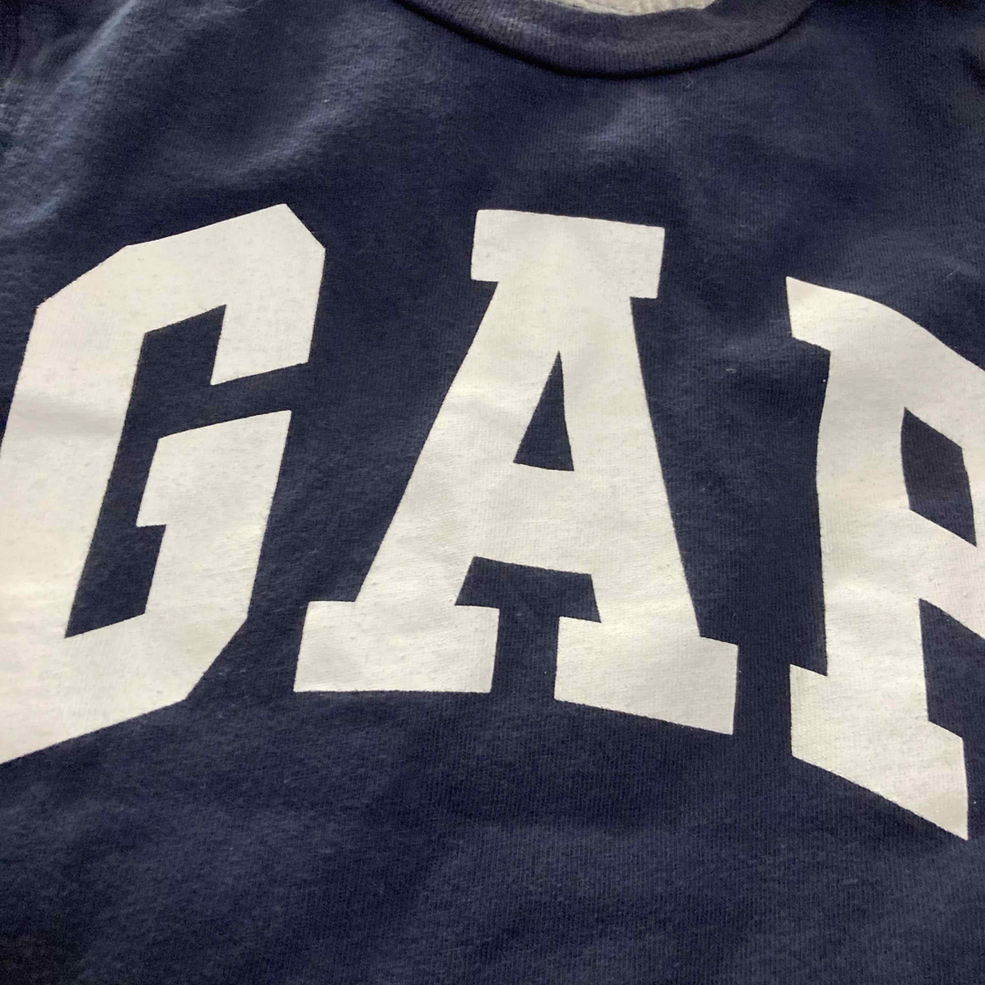 GAP Kids(ギャップキッズ)のデカロゴ　長袖Tシャツ　3点セット　まとめ売り　ＧAP エドウィン キッズ/ベビー/マタニティのキッズ服男の子用(90cm~)(Tシャツ/カットソー)の商品写真