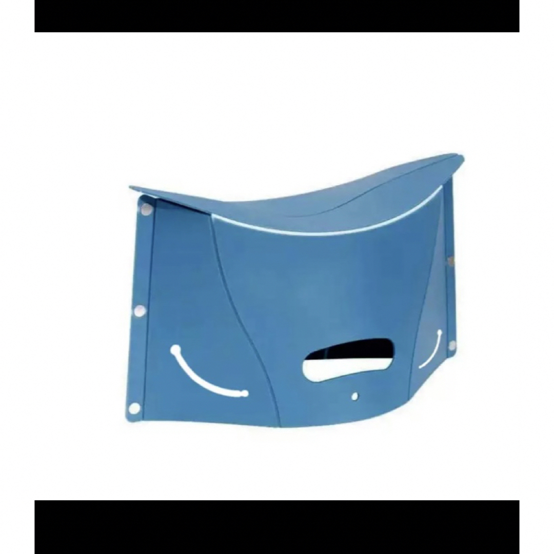 折りたたみ椅子 コンパクト 持ち運び 踏み台  青 プレゼント ディズニー スポーツ/アウトドアのアウトドア(テーブル/チェア)の商品写真