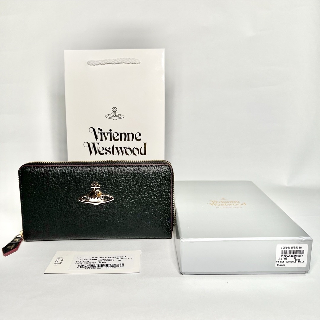 Vivienne Westwood(ヴィヴィアンウエストウッド)の【新品未使用】VivienneWestwood  長財布　ブラック レディースのファッション小物(財布)の商品写真