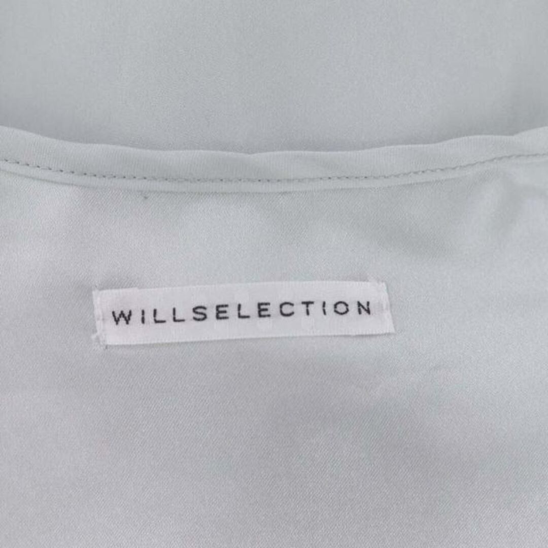 WILLSELECTION(ウィルセレクション)のウィルセレクション フラワープリントシフォンワンピース ロング 半袖 レディースのワンピース(ロングワンピース/マキシワンピース)の商品写真