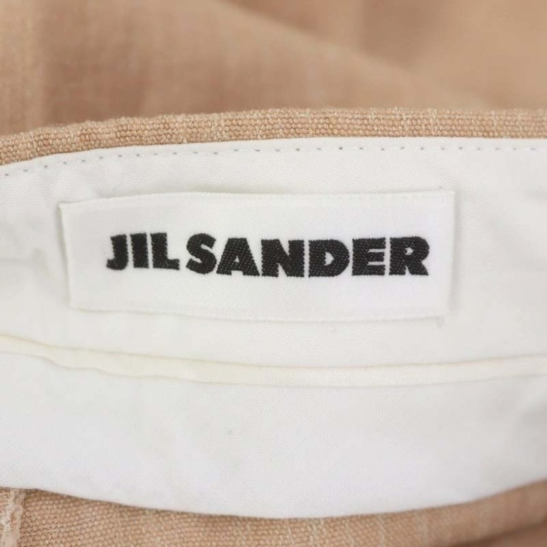 Jil Sander(ジルサンダー)のジルサンダー JIL SANDER リネン ワイドパンツ 34 ピンクベージュ レディースのパンツ(その他)の商品写真