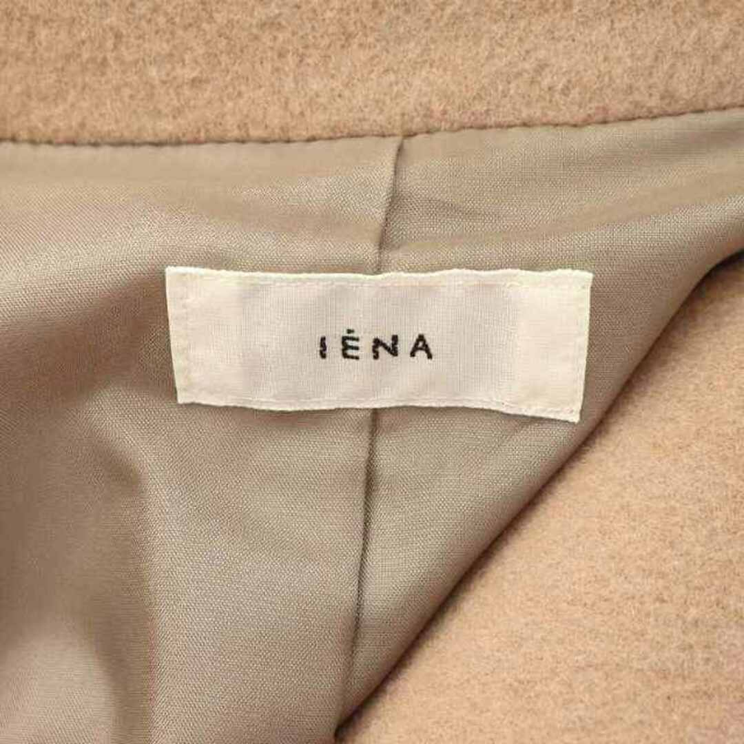 IENA(イエナ)のイエナ 22AW スタンドカラーショートコート ウール 38 モカベージュ レディースのジャケット/アウター(その他)の商品写真