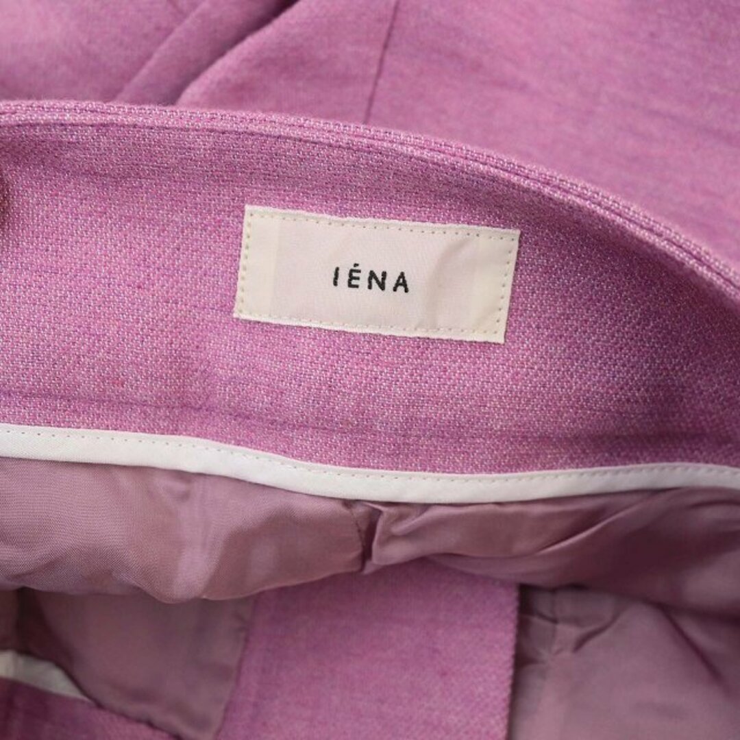 IENA(イエナ)のイエナ IENA ライトツイードパンツ テーパードパンツ 34 ピンク レディースのパンツ(その他)の商品写真