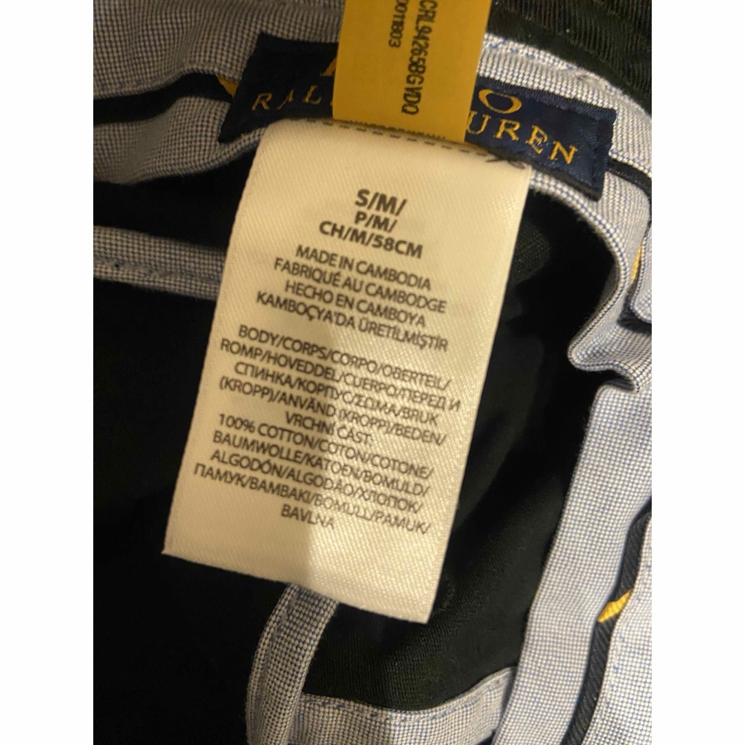 POLO RALPH LAUREN(ポロラルフローレン)のPolo Ralph Lauren ラルフローレン帽子　新品未使用 メンズの帽子(その他)の商品写真