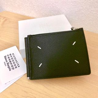 マルタンマルジェラ(Maison Martin Margiela)の新品 メゾンマルジェラ マネークリップ 二つ折り財布  ミニ財布 レザー(折り財布)