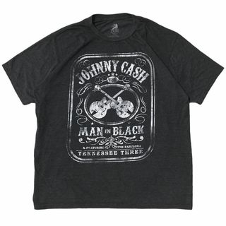 ミュージックティー(MUSIC TEE)のZION ジョニーキャッシュ 半袖Tシャツ メンインブラック ロックT x35(Tシャツ/カットソー(半袖/袖なし))