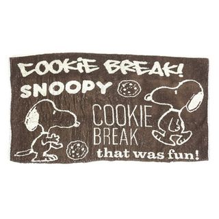 SNOOPY - スヌーピー のびのびピローケース クッキー ブラウン 枕カバー 西川 SNOOPY