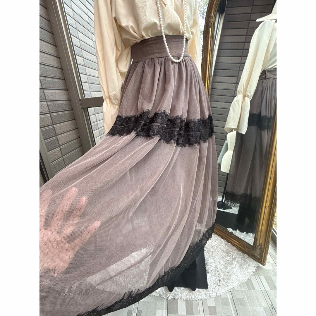 綺麗なお姉さんのHerlipto大人チュールスカート レディースのスカート(ロングスカート)の商品写真