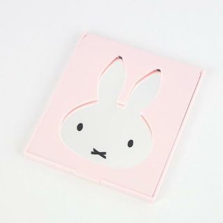 ミッフィー(miffy)のミッフィー miffy ダイカットミラー（ピンク） 鏡(日用品/生活雑貨)