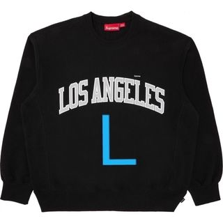 Supreme - Lサイズ losangels限定 Shop Small Box Crew