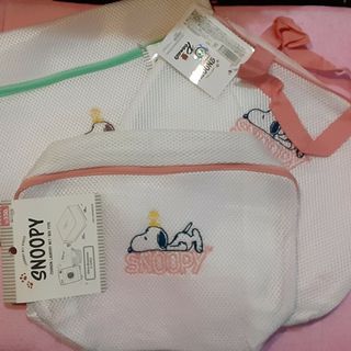 SNOOPY - スヌーピーランドリーネットセット