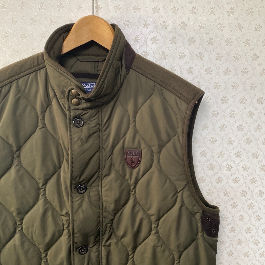 POLO RALPH LAUREN(ポロラルフローレン)の♻️新品タグ付♻️ポロラルフローレン♻️メンズ♻️ジップアップ  中綿入ベスト メンズのジャケット/アウター(その他)の商品写真