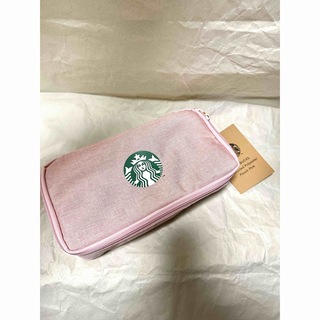 Starbucks Coffee - ☆未使用品☆STARBUCKSポーチ　サクラピンク