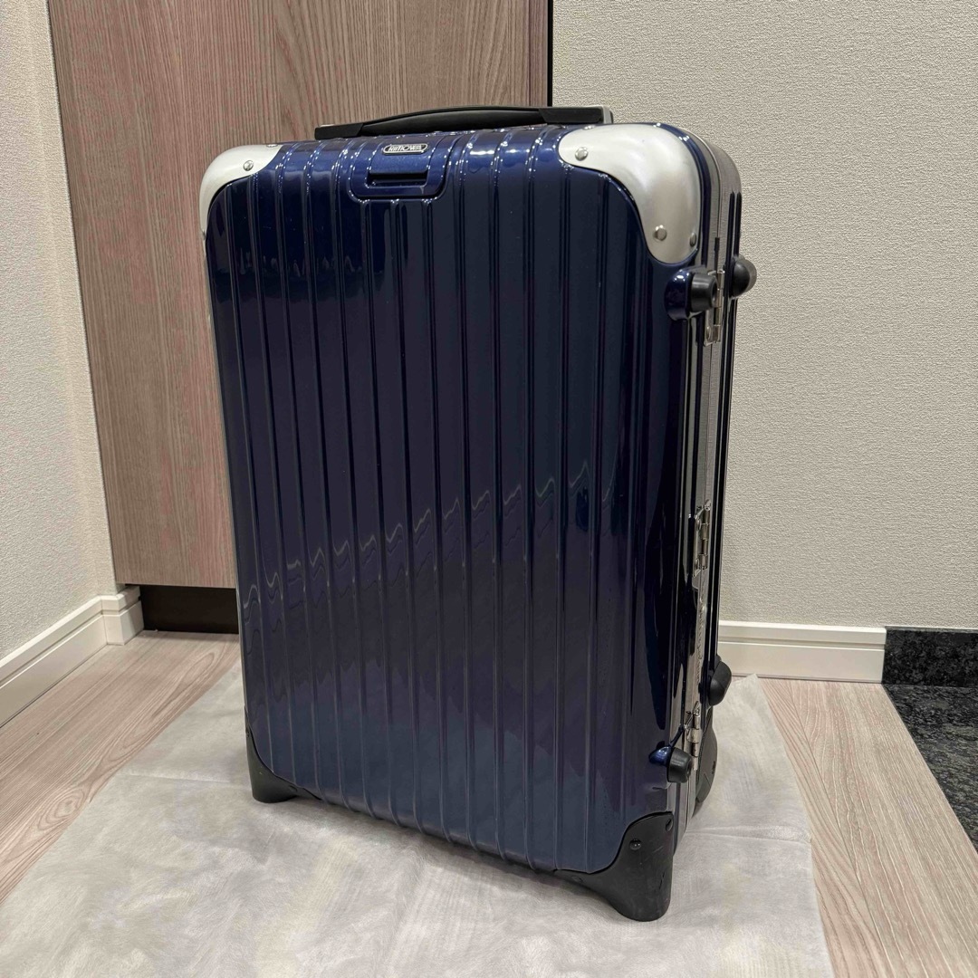 RIMOWA リモワ 埋め込め リンボ スーツケース ブルー レア 機内 RIMOWA リモワ 埋め込め リンボ スーツケース ブルー レア 機内