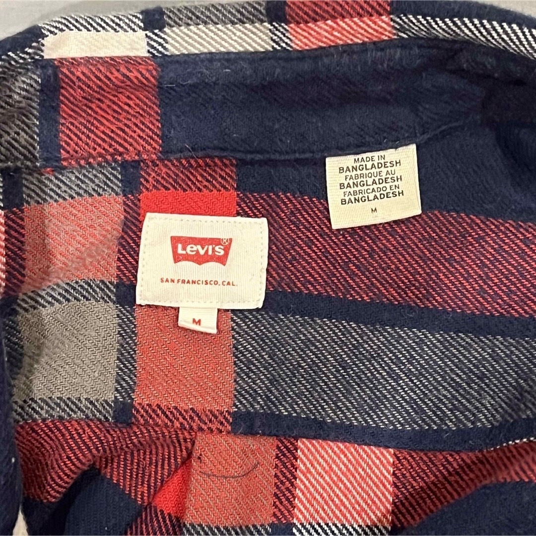 Levi's(リーバイス)のLevi's リーバイス カジュアルシャツ フランネルシャツ 長袖 Mサイズ メンズのトップス(シャツ)の商品写真