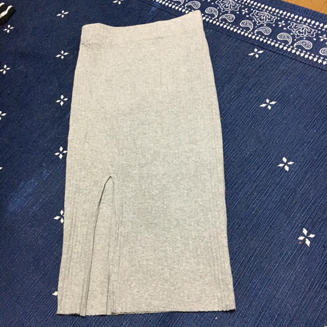 ZARA(ザラ)の専用 ZARA リブ タイトスカート レディースのスカート(ひざ丈スカート)の商品写真