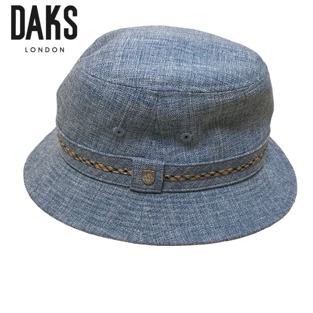 DAKS(ダックス)の【DAKS／ダックス】ハット 未使用 S 55cm 軽量 日本製 バケットハット レディースの帽子(ハット)の商品写真