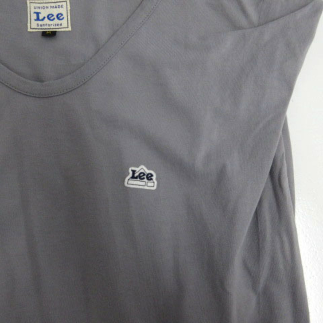 Lee(リー)のリー LEE Vネック フレンチスリーブ Tシャツ LS7357 グレー M レディースのトップス(その他)の商品写真