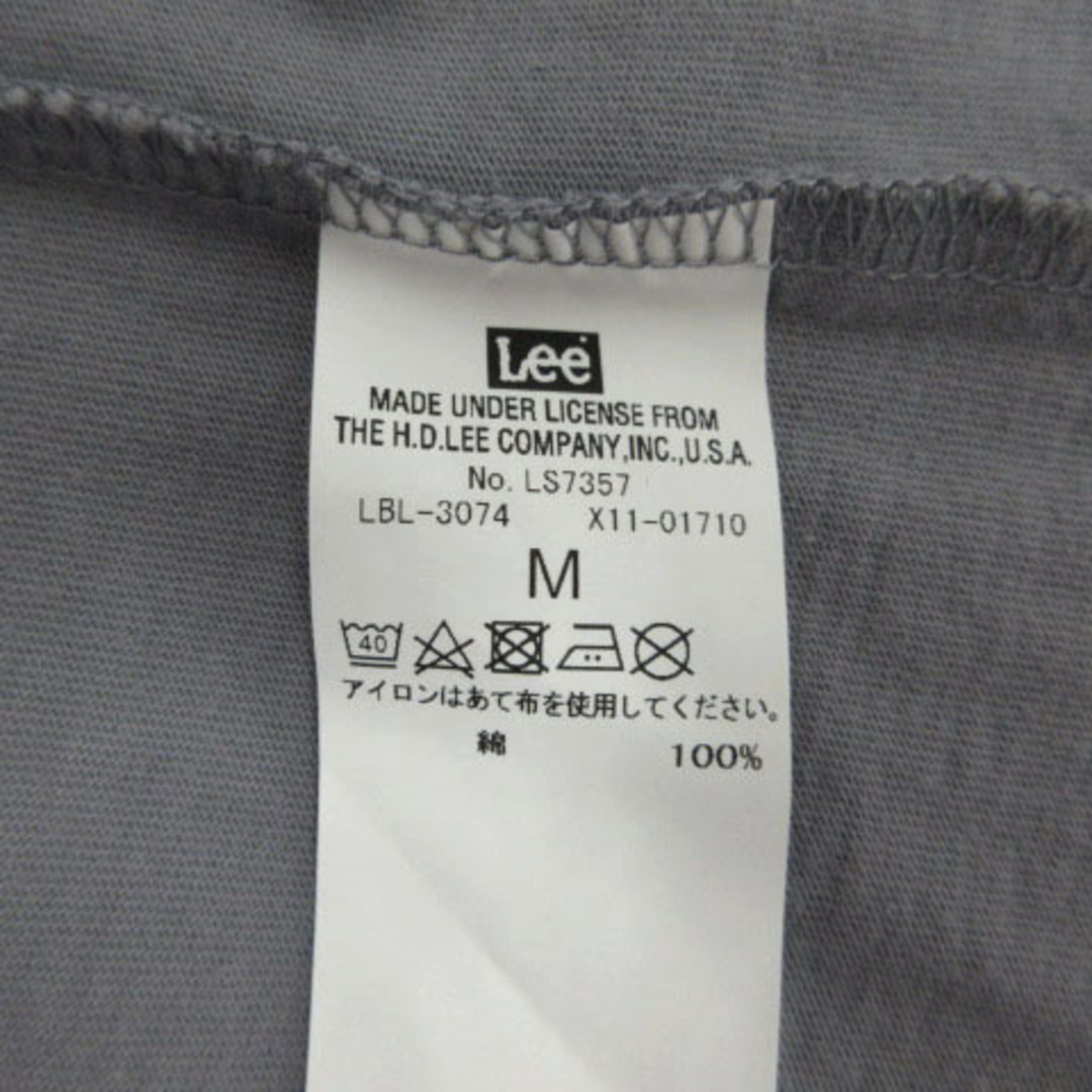 Lee(リー)のリー LEE Vネック フレンチスリーブ Tシャツ LS7357 グレー M レディースのトップス(その他)の商品写真