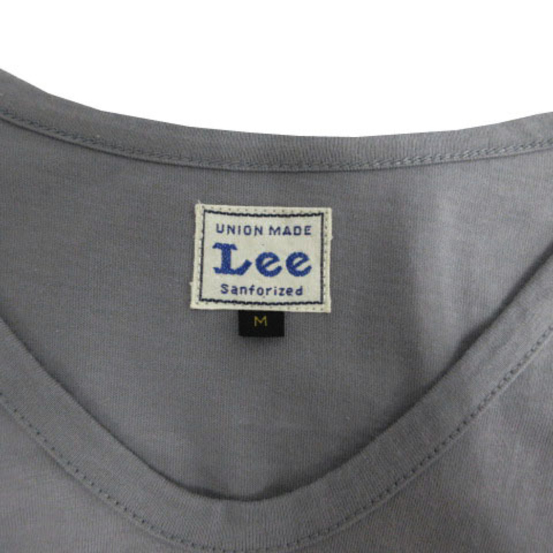 Lee(リー)のリー LEE Vネック フレンチスリーブ Tシャツ LS7357 グレー M レディースのトップス(その他)の商品写真