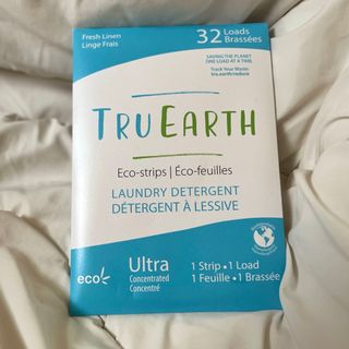 Tru Earth エコストリップ 環境にもお肌にも優しい洗濯用洗剤 32回分(洗剤/柔軟剤)