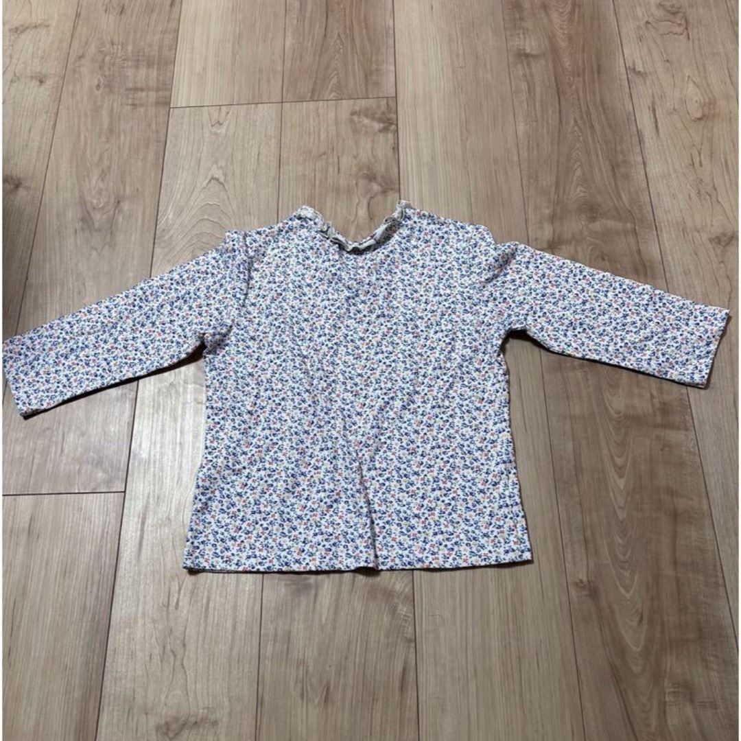 Ralph Lauren(ラルフローレン)の美品☆ラルフローレン カットソー 7分丈 キッズ/ベビー/マタニティのキッズ服女の子用(90cm~)(Tシャツ/カットソー)の商品写真